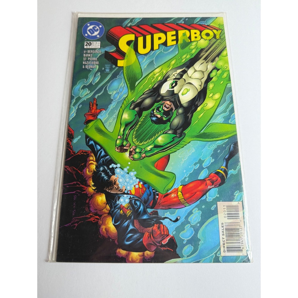 Superboy #20 DC Comics 1995 Green Lantern Kyle Rayner Appearance Modern Age